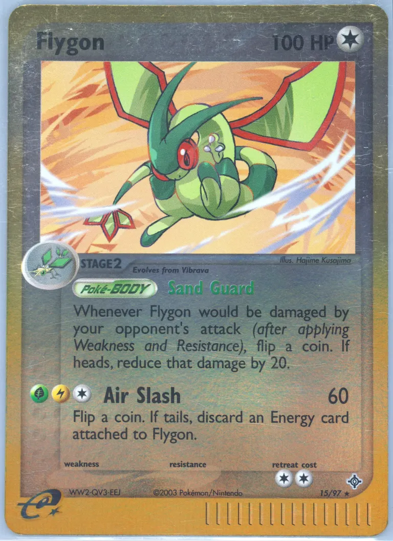 Flygon card photo