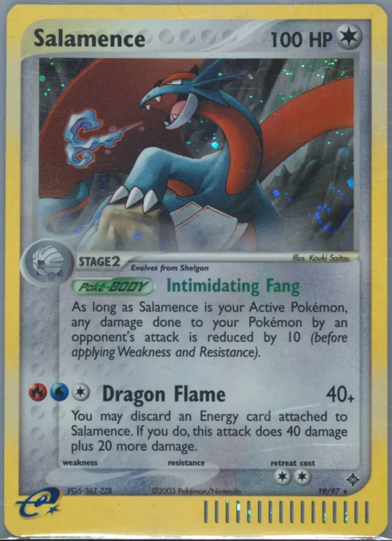 Salamence card photo