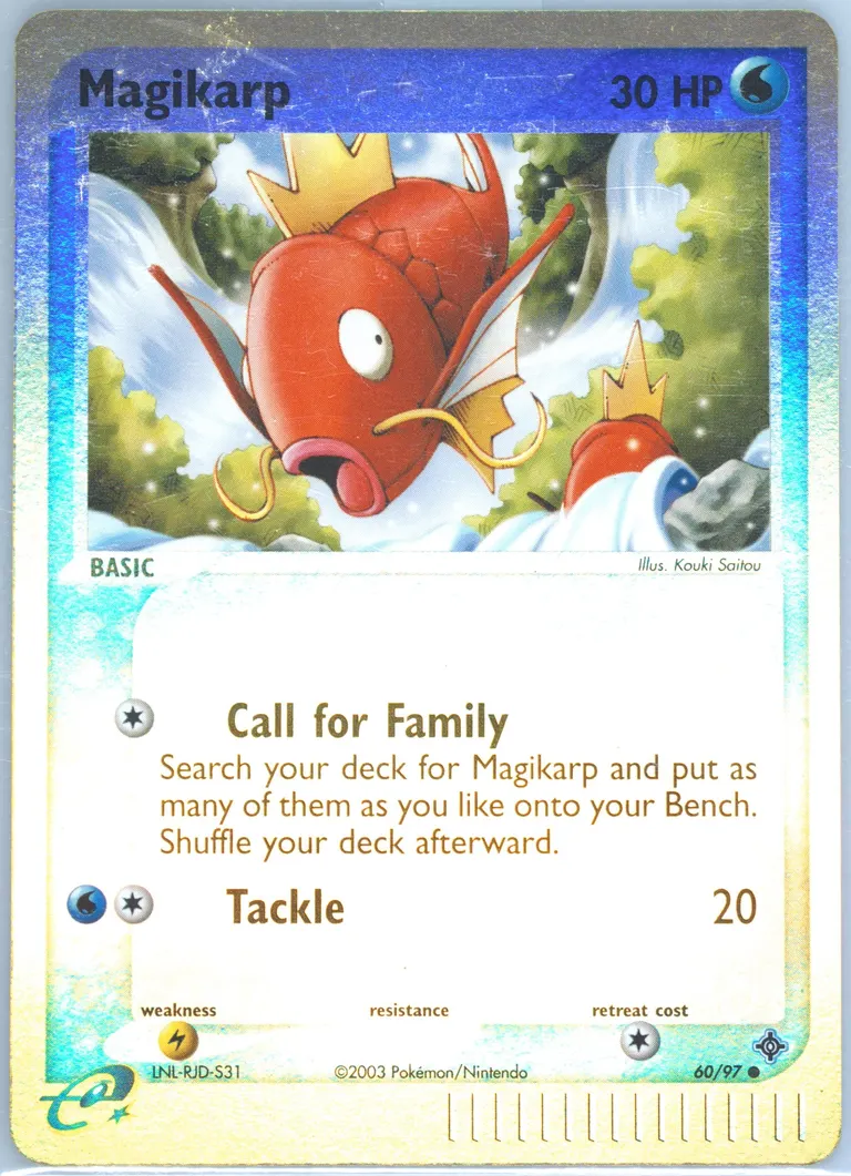 Magikarp card photo