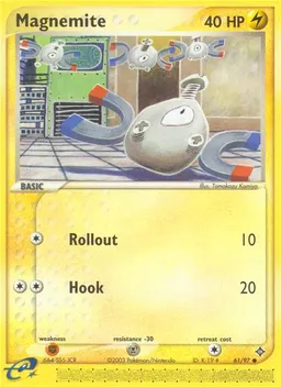 Magnemite card photo