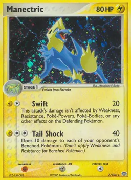 Manectric card photo
