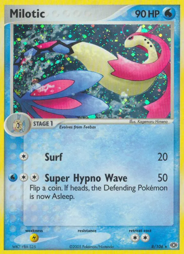Milotic card photo