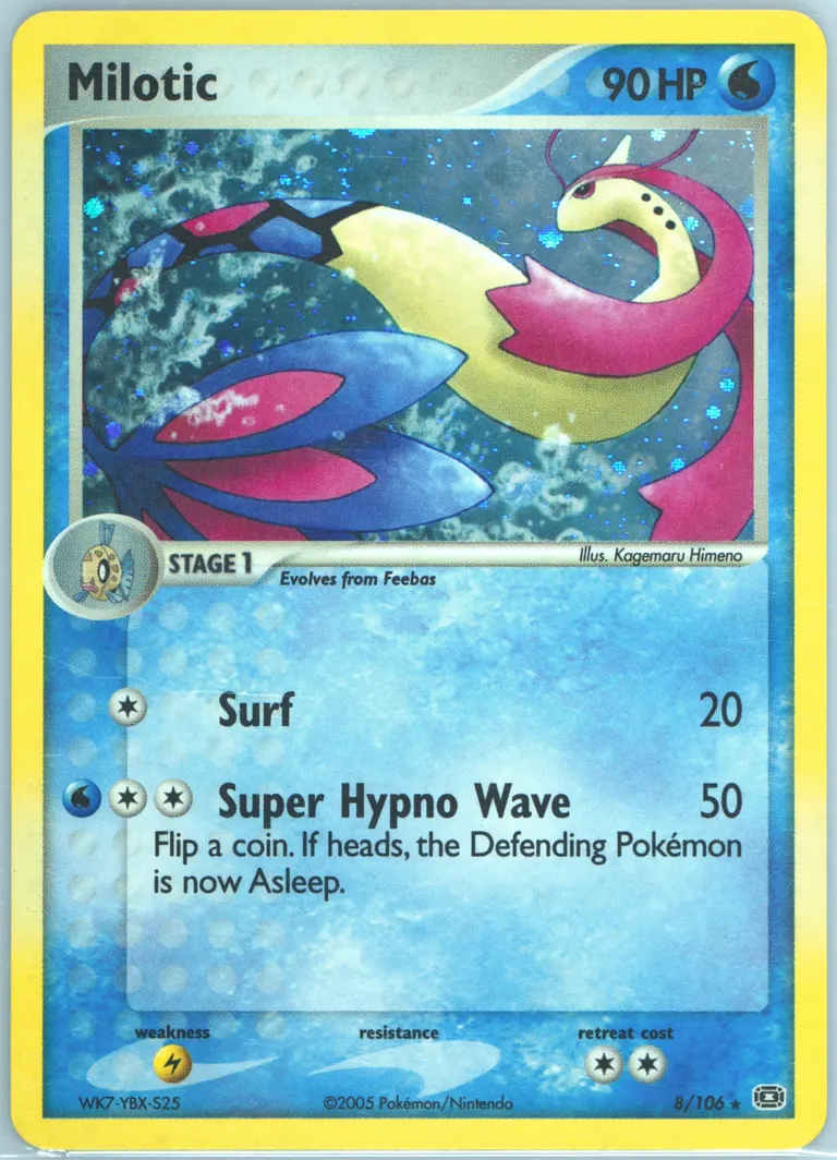 Milotic card photo