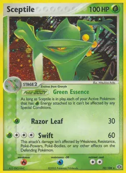 Sceptile card photo