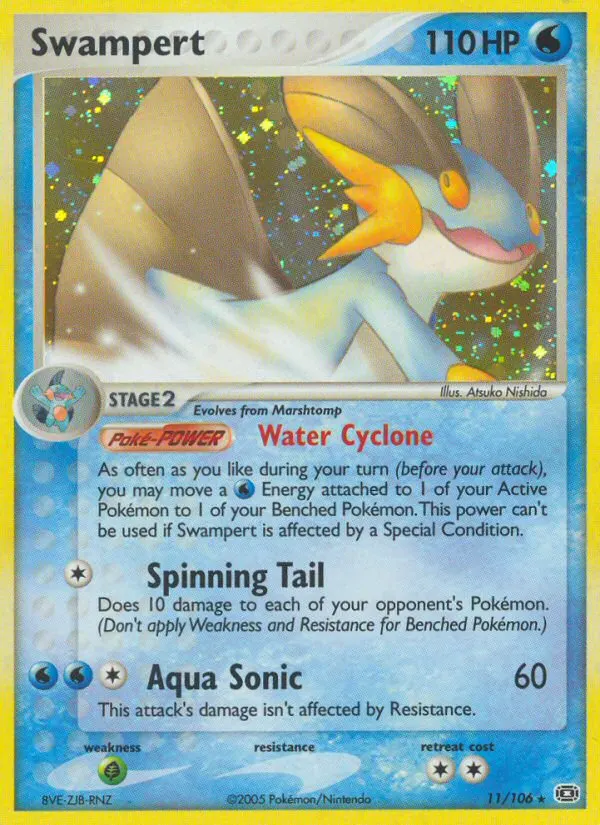 Swampert card photo