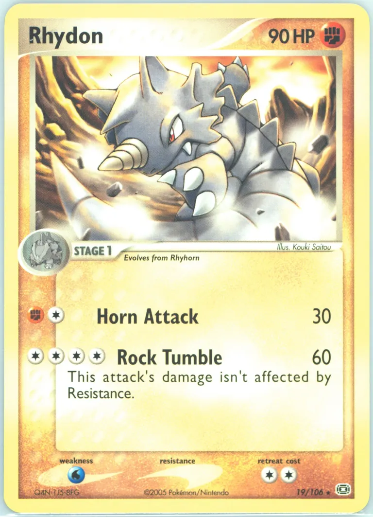 Rhydon card photo