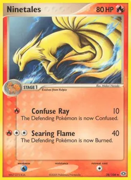 Ninetales card photo