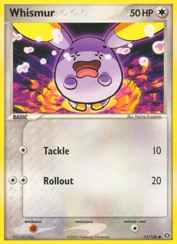 Whismur card photo