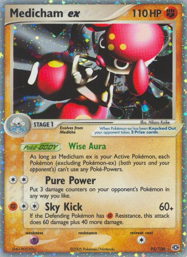Medicham ex card photo