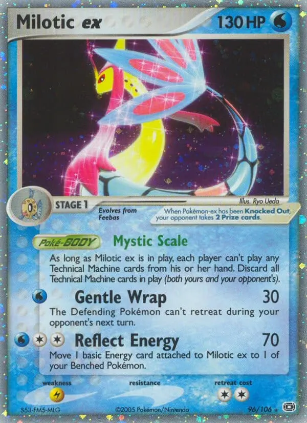 Milotic ex card photo