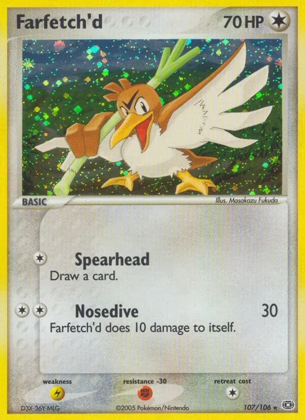 Farfetch'd card photo