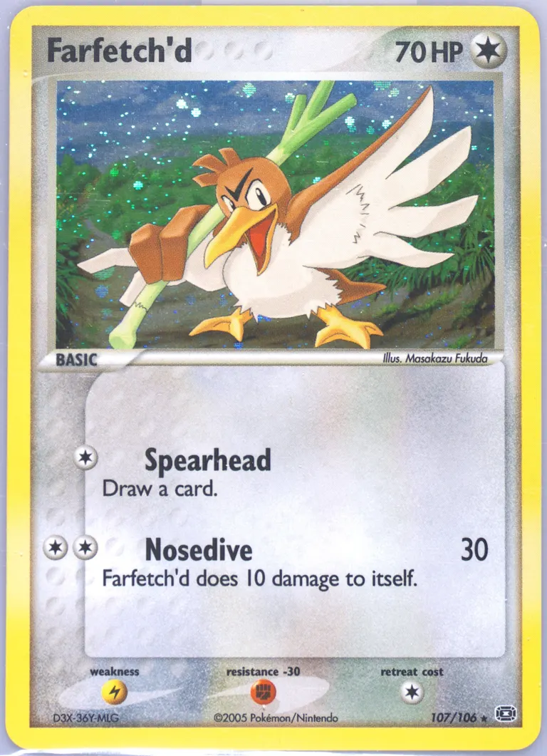 Farfetch'd card photo