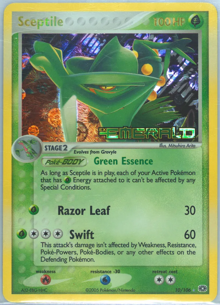 Sceptile card photo