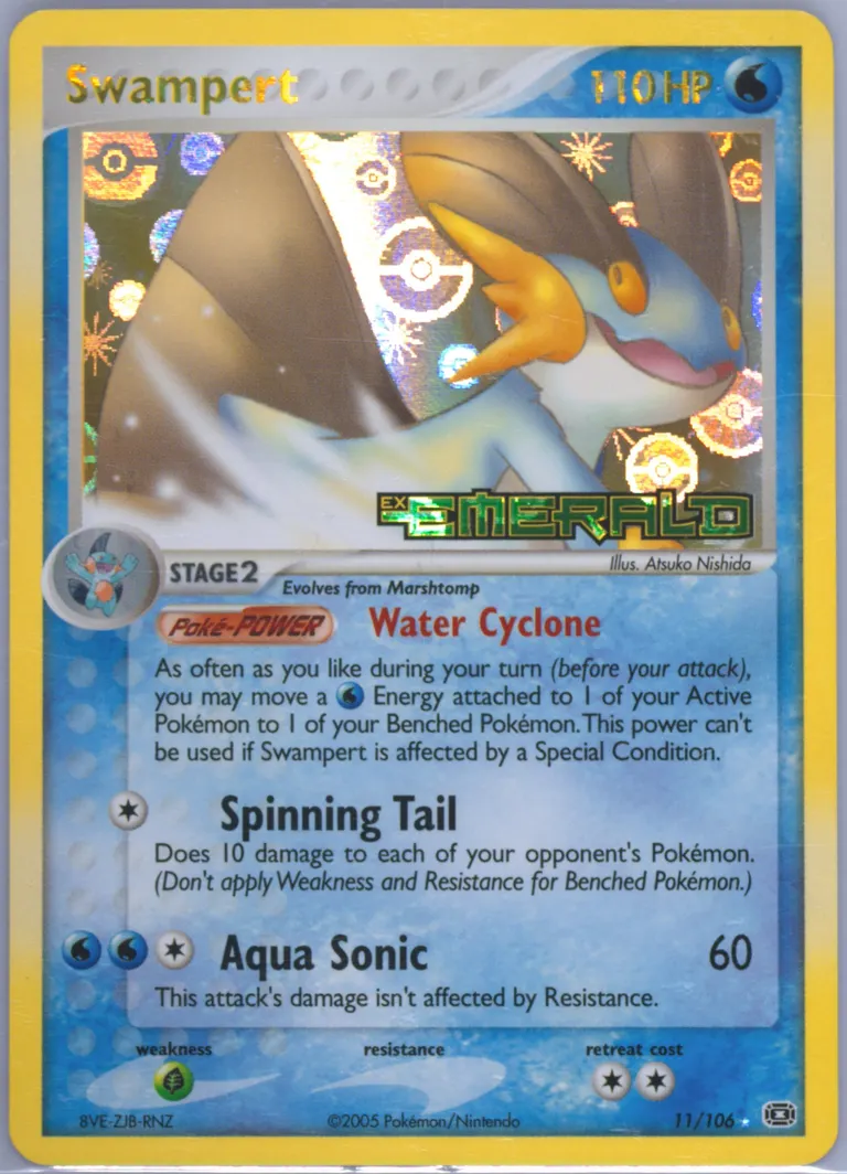 Swampert card photo