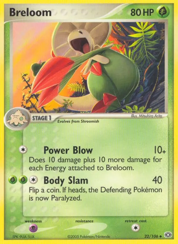 Breloom card photo