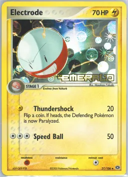 Electrode card photo