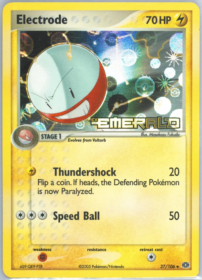 Electrode card photo