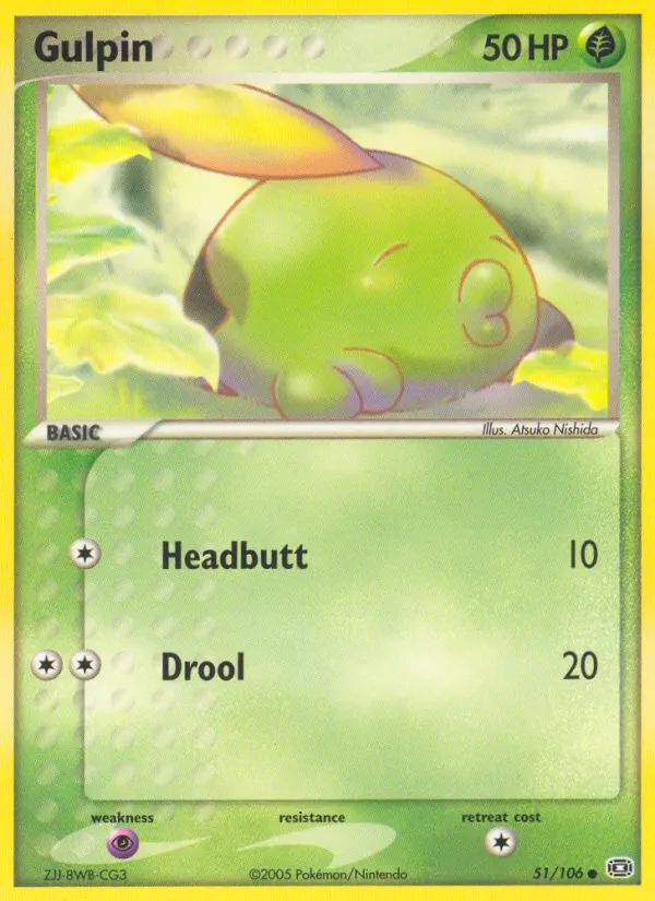 Gulpin card photo