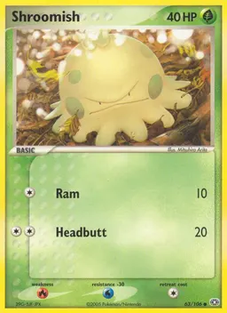 Shroomish card photo