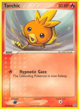 Torchic card photo