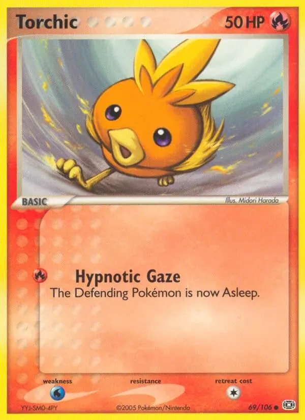 Torchic card photo