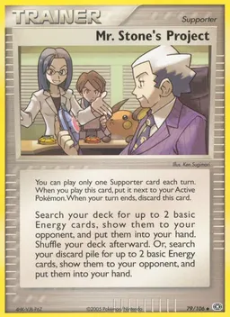 Mr. Stone's Project card photo