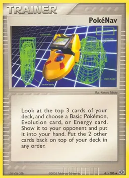 PokéNav card photo
