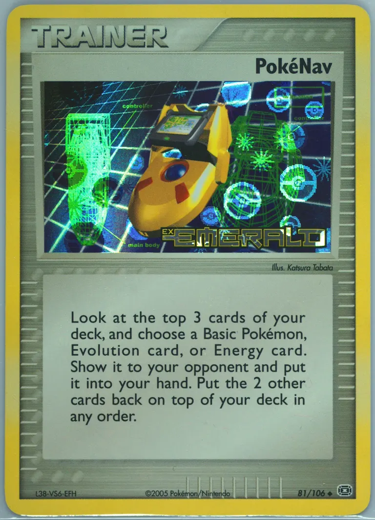 PokéNav card photo