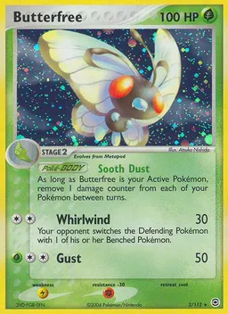 Butterfree card photo