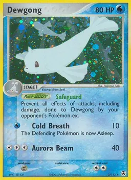 Dewgong card photo