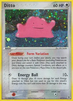 Ditto card photo