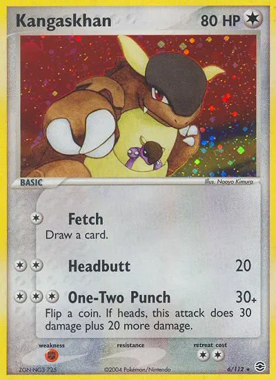 Kangaskhan card photo