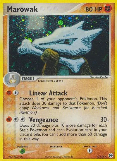 Marowak card photo