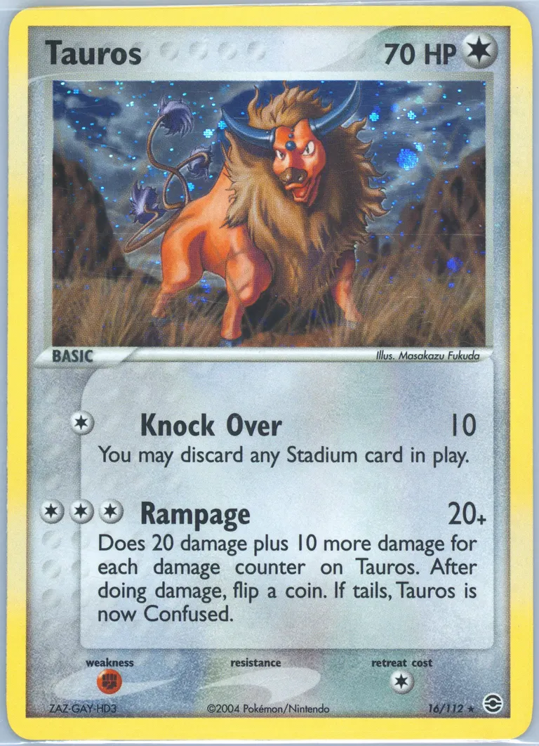 Tauros card photo