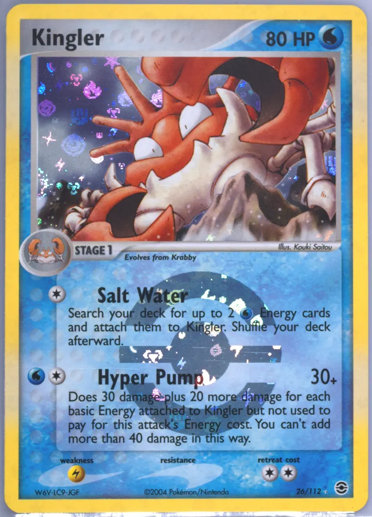 Kingler card photo