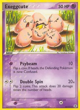 Exeggcute card photo