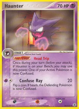 Haunter card photo