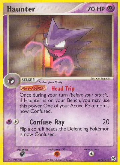 Haunter card photo