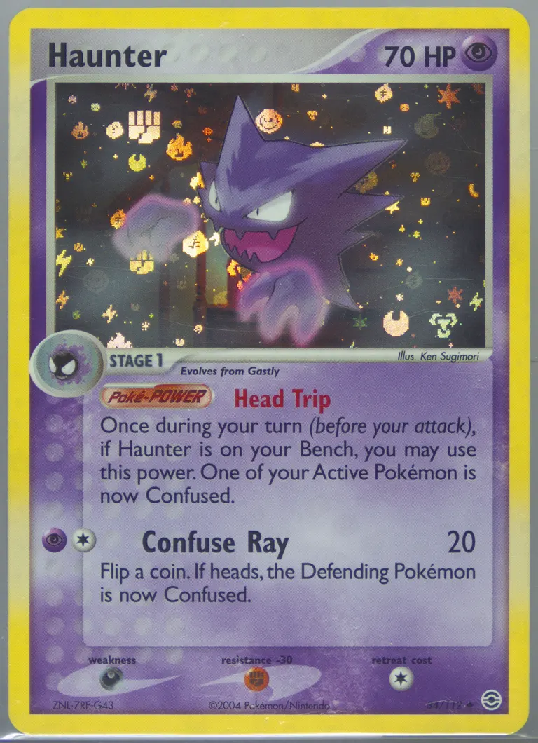 Haunter card photo