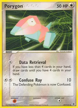 Porygon card photo