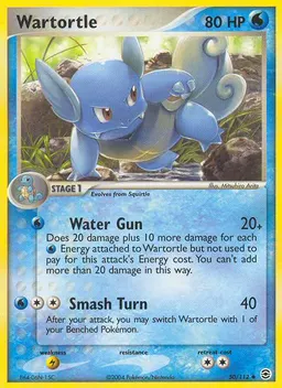 Wartortle card photo
