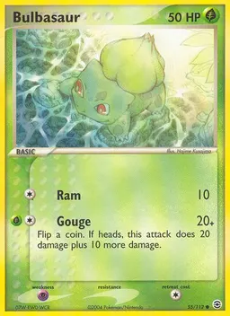 Bulbasaur card photo