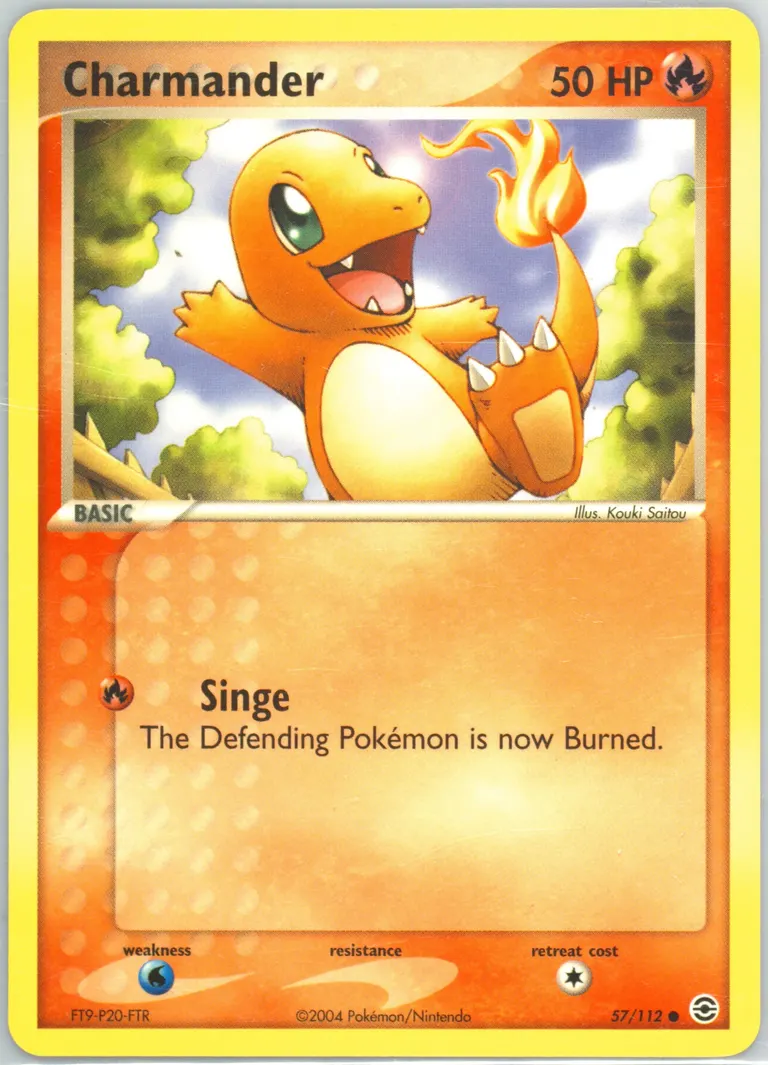 Charmander card photo