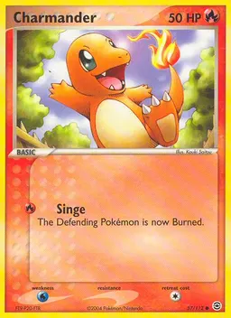 Charmander card photo
