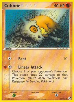 Cubone card photo