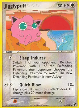 Jigglypuff card photo