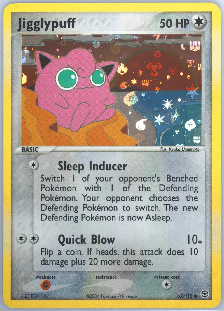 Jigglypuff card photo