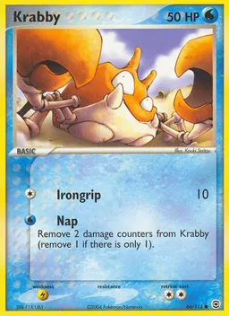 Krabby card photo