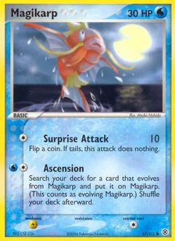 Magikarp card photo