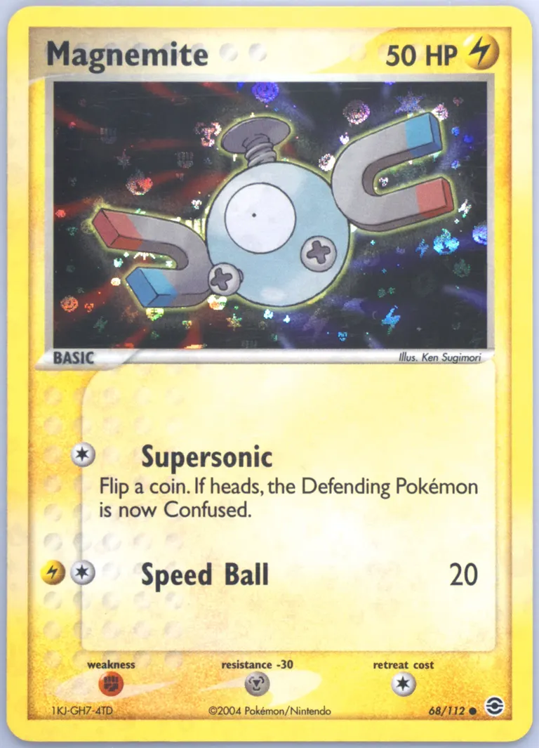 Magnemite card photo
